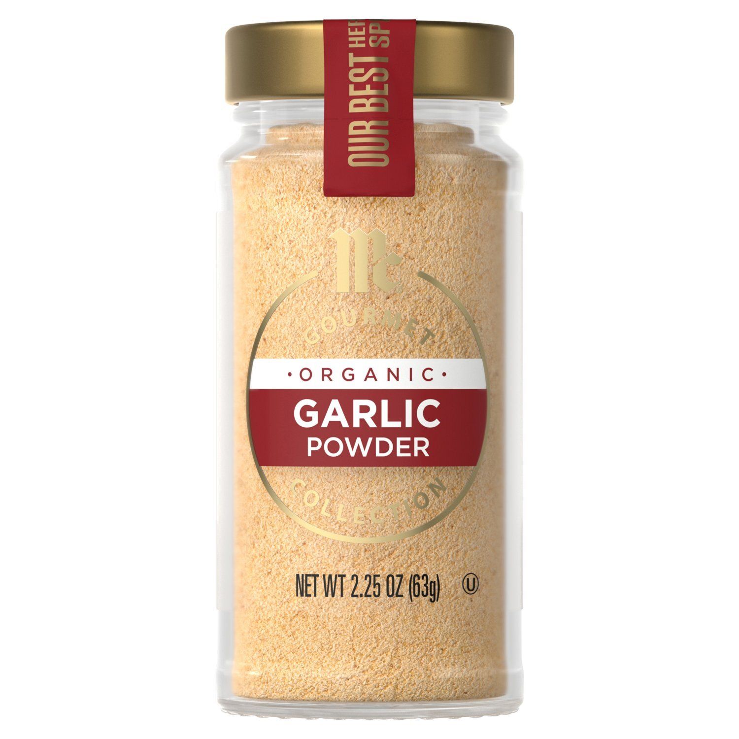 McCormick Gourmet Collection Organic Garlic Powder, 2.25 oz