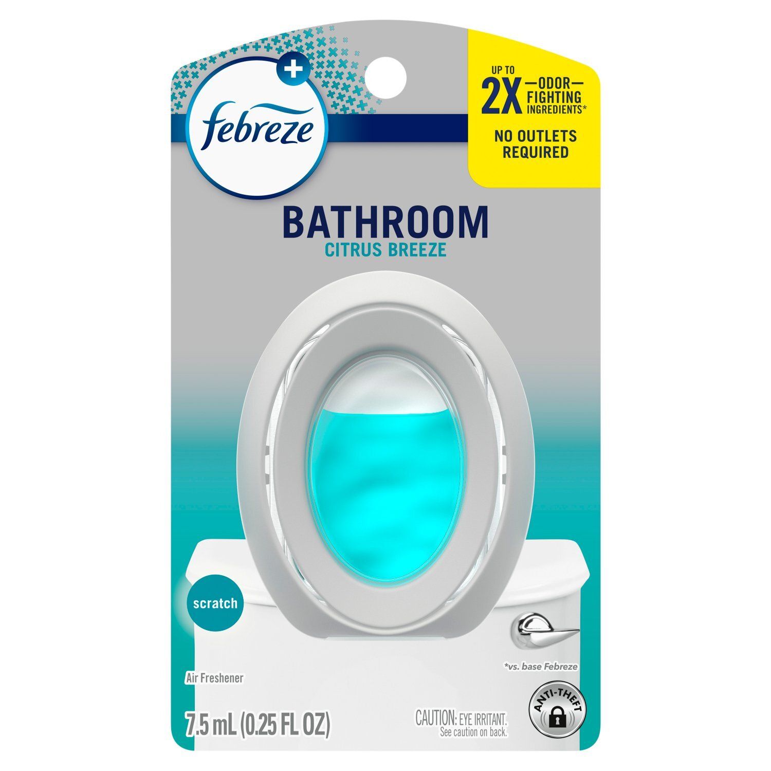 Febreze Citrus Breeze Bathroom Air freshener, 0.25 fl oz
