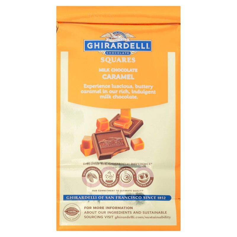 Ghirardelli Chocolate Squares Caramel Milk Chocolate, 5.32 oz