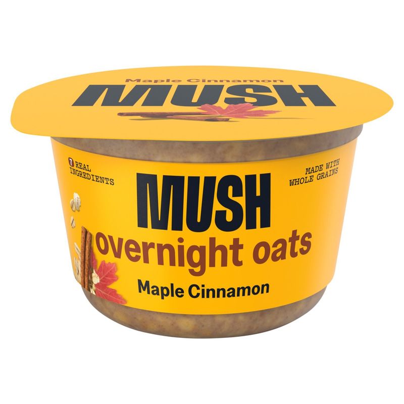 Mush Maple Cinnamon Overnight Oats, 5 oz