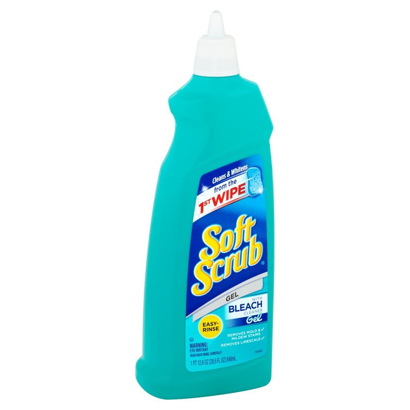 Soft Scrub Gel with Bleach Cleaner, 1 pt 12.6 oz