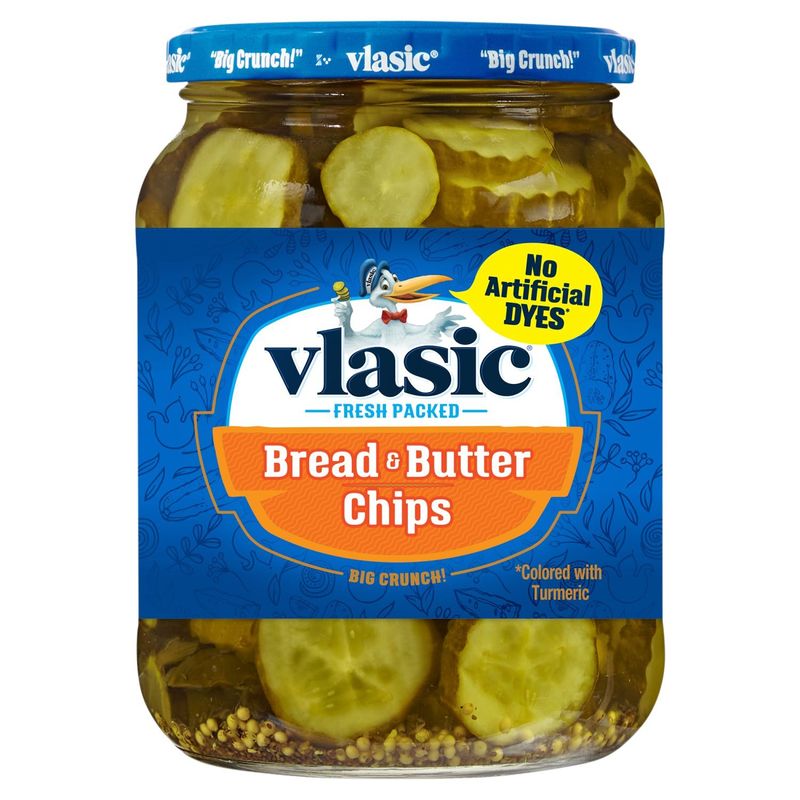 Vlasic Bread &amp; Butter Chips, 32 fl oz