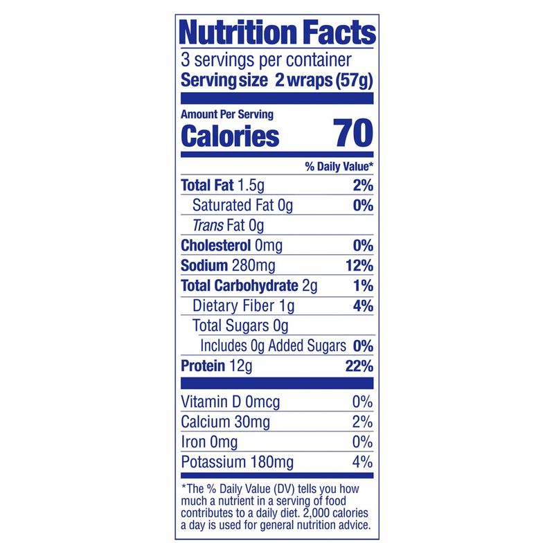 Egglife Everything Bagel Egg White Wraps, 6 count, 6 oz