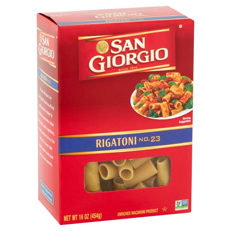San Giorgio Rigatoni No. 23 Pasta, 16 oz