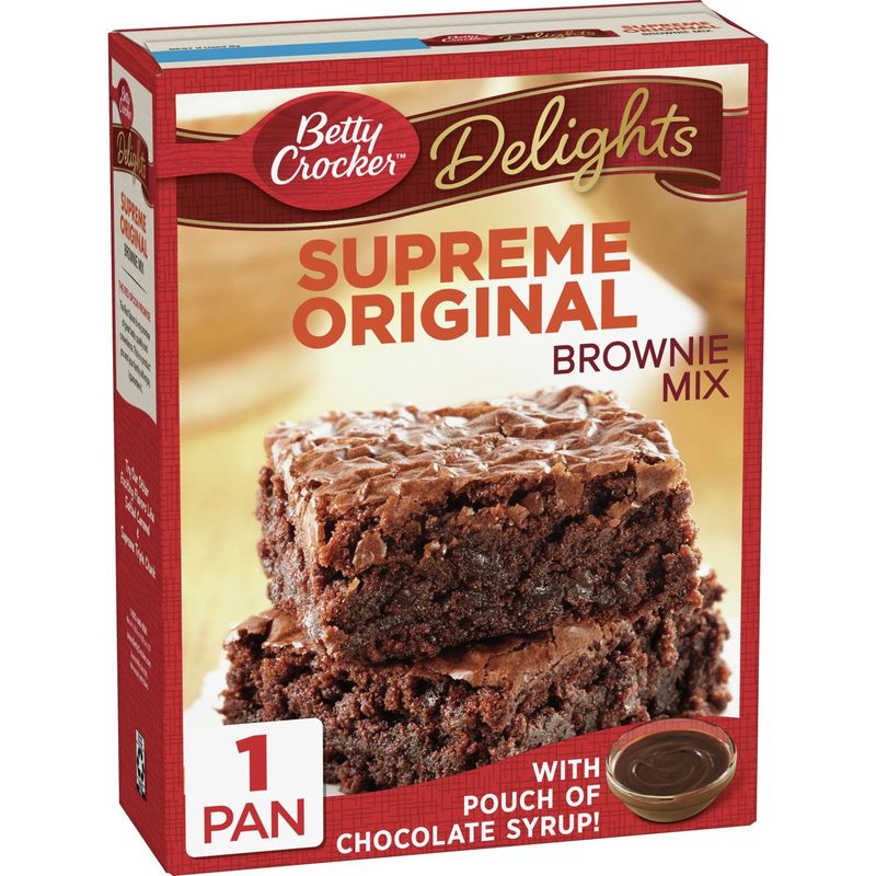 Betty Crocker Delights Supreme Original Brownie Mix, 16 oz