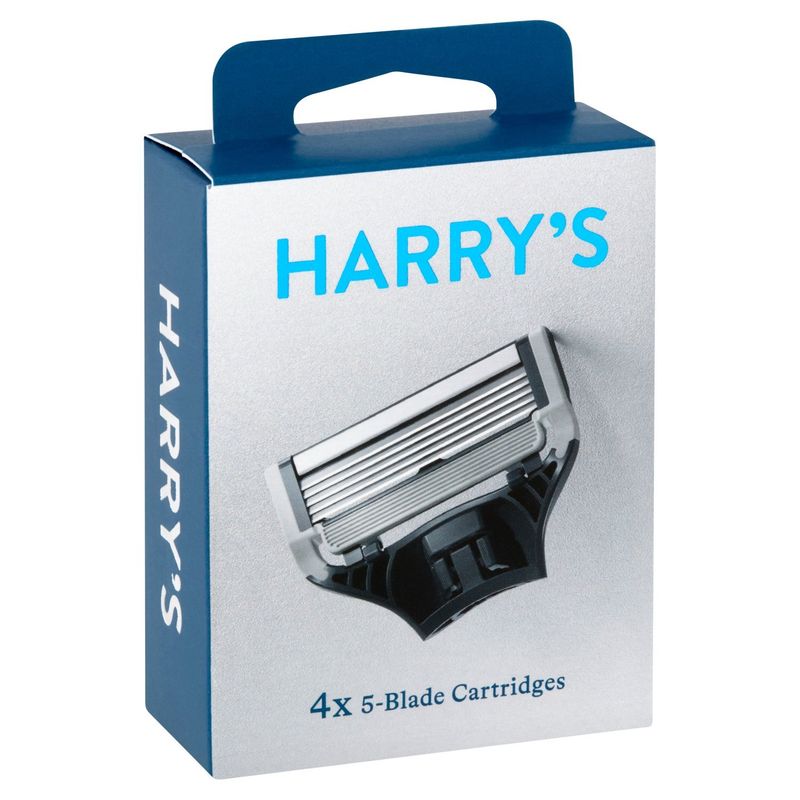 Harry's 5-Blade Cartridges, 4 count