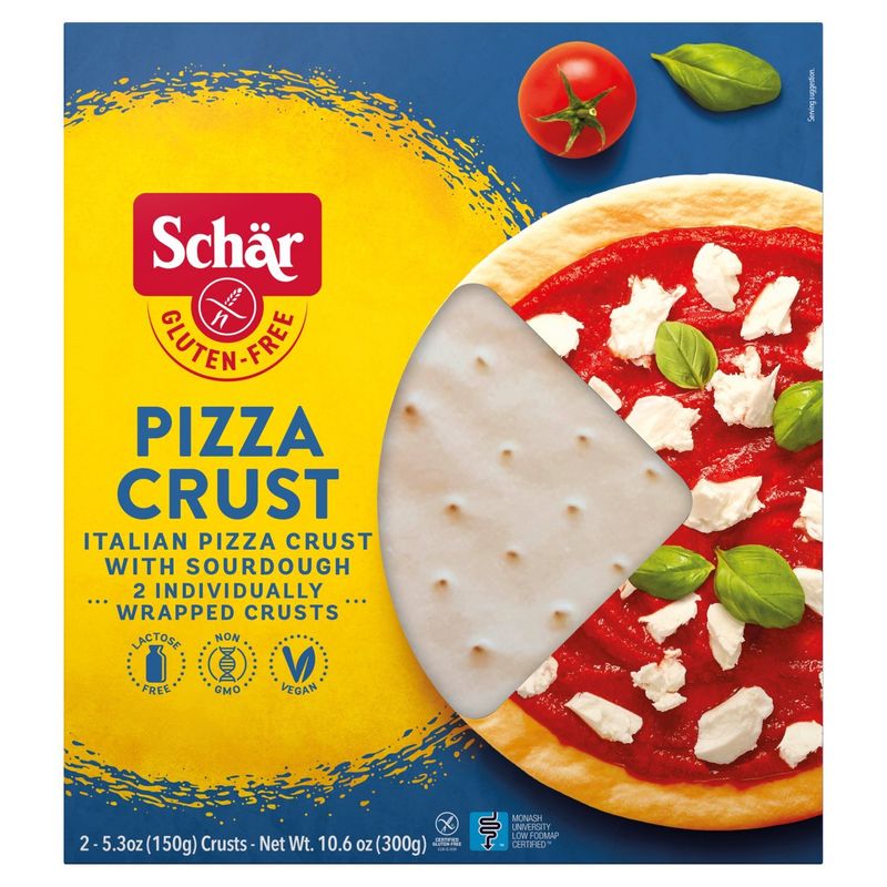 Schär Italian Pizza Crust with Sourdough, 5.3 oz, 2 count