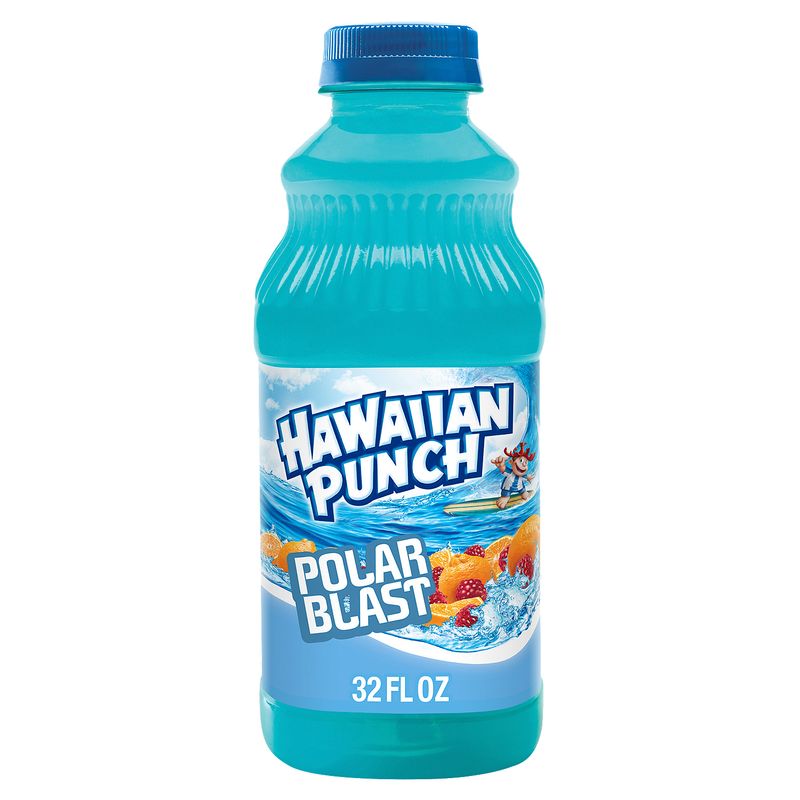 Hawaiian Punch Polar Blast Citrus Flavored Juice Drink, 32 fl oz