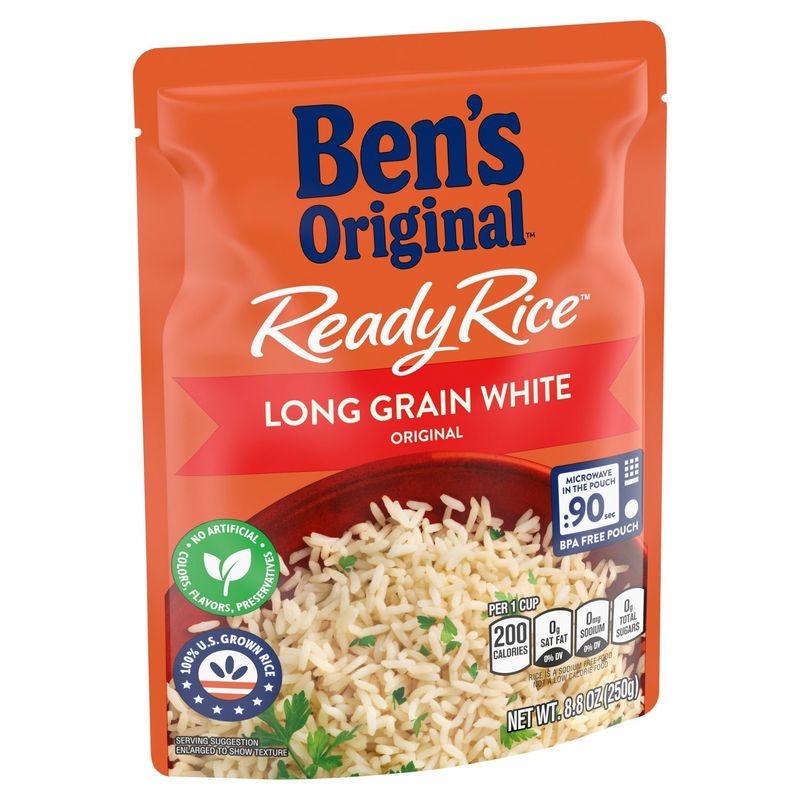 Ben's Original Ready Rice Original Long Grain White, 8.8 oz