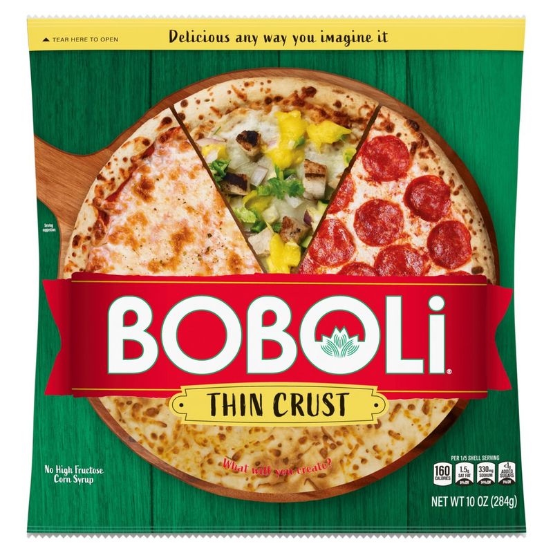 Boboli Thin Pizza Crust, 10 oz