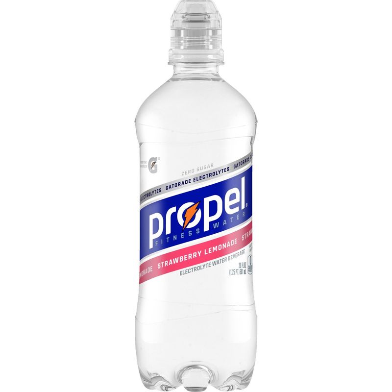 Propel Zero Sugar Electrolyte Water Beverage Strawberry Lemonade 20 Fl Oz