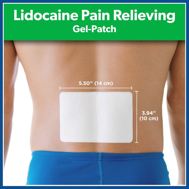 Salonpas Maximum OTC Strength Pain Relieving Gel-Patch, 6 count