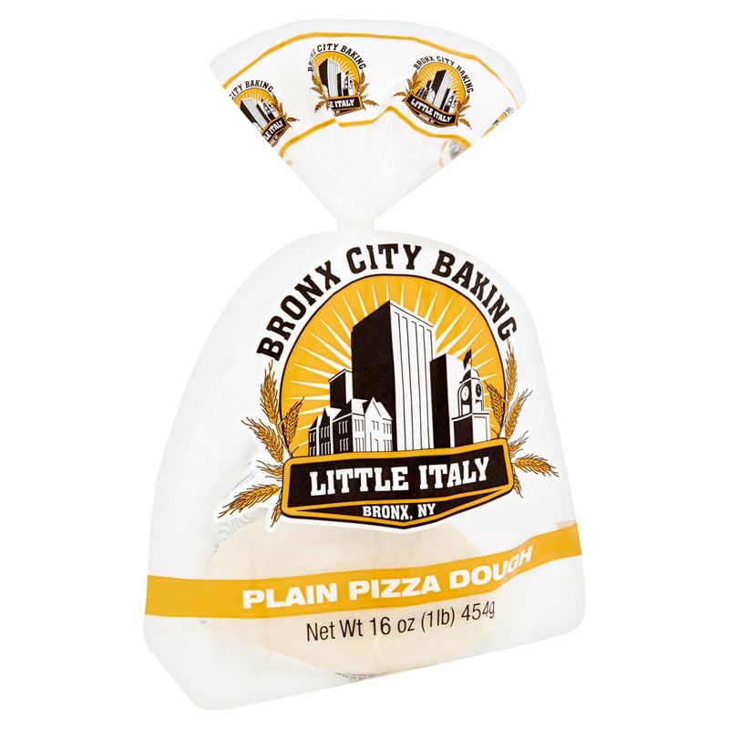 Bronx City Baking Plain Pizza Dough, 16 oz