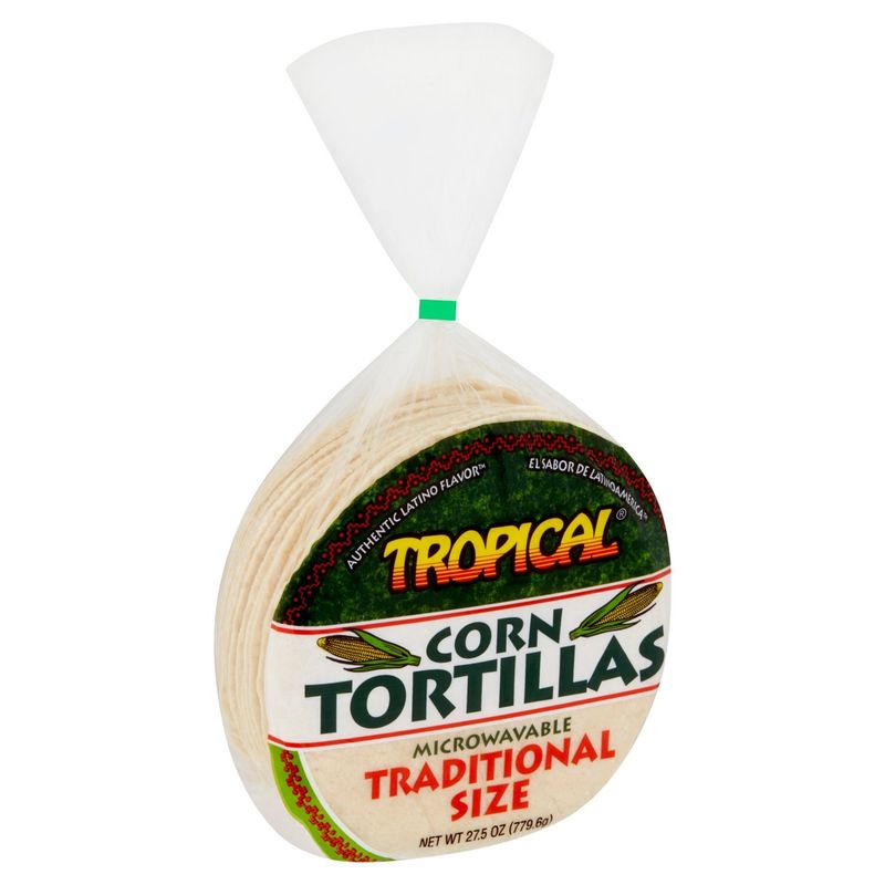 Tropical Corn Tortillas Traditional Size, 30 count, 27.5 oz
