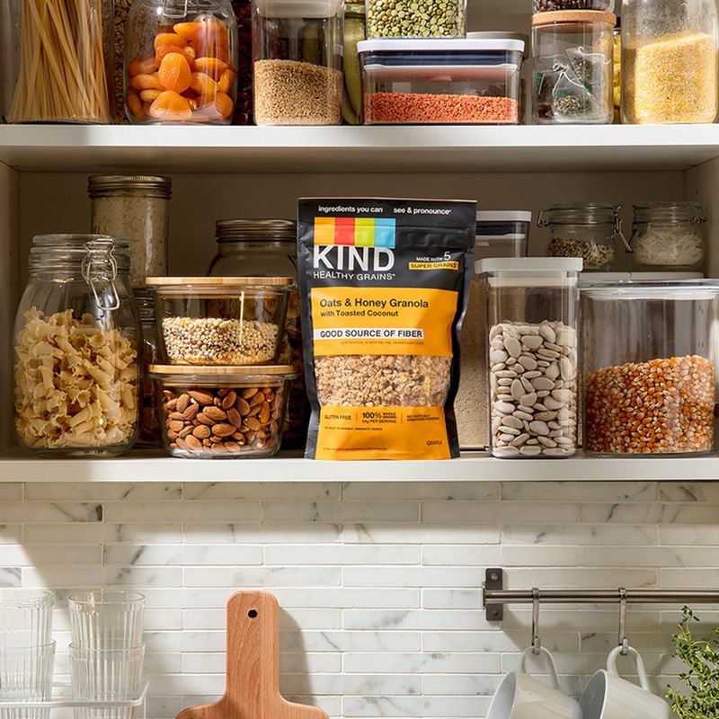 Kind Healthy Grains Oats &amp; Honey Granola with Toasted Coconut Family Size, 17 oz