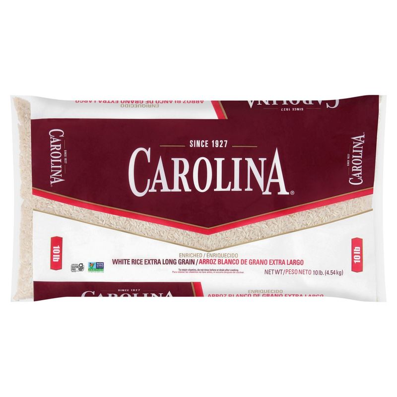 Carolina Enriched Extra Long Grain White Rice, 10 lb