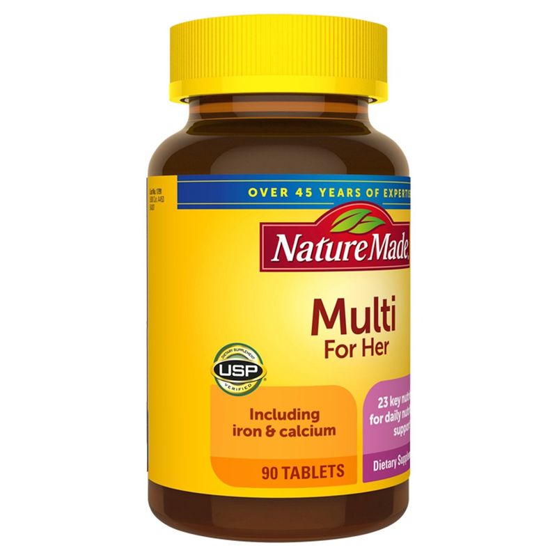 Nature Made Multivitamin For Her Tablets, 90 Count