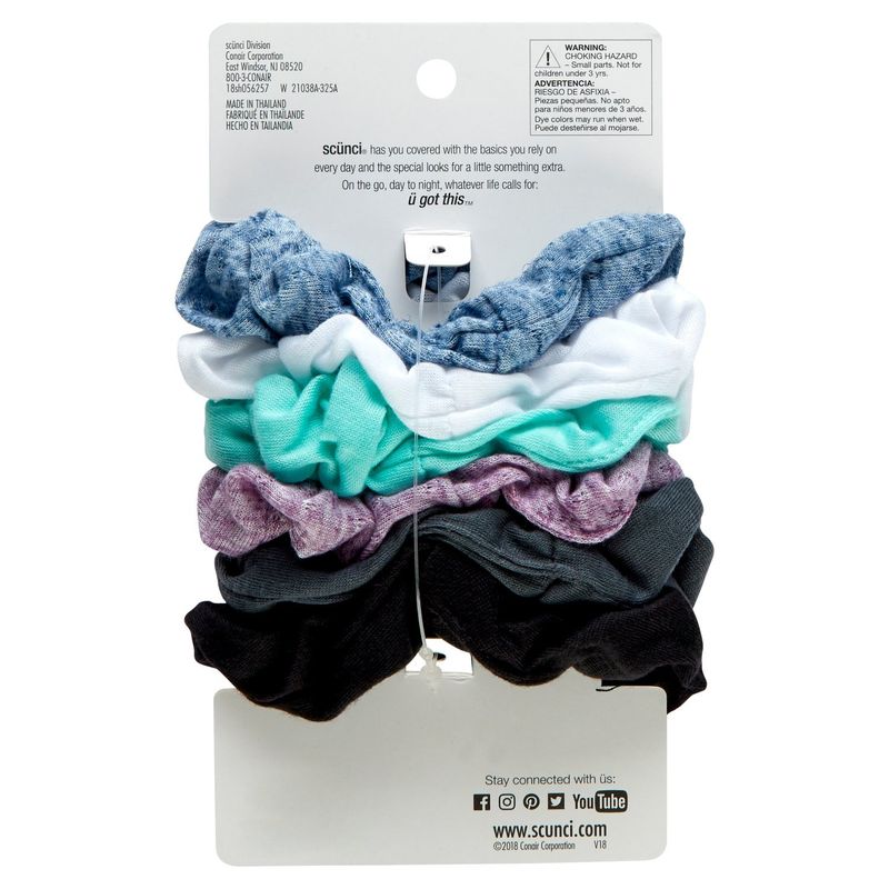 scünci Scrunchies, 6 count