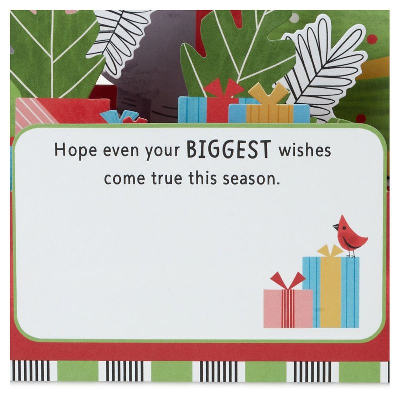 Hallmark Paper Wonder Musical Pop-Up Holiday Card with Light (I Want A Hippopotamus for Christmas)