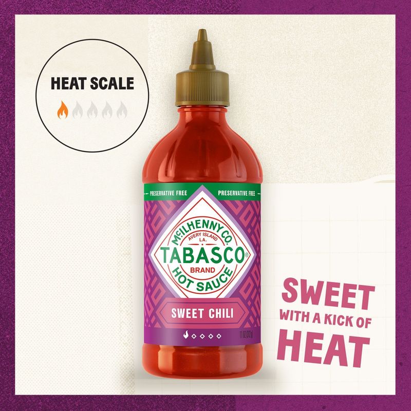 McIlhenny Co. Tabasco Sweet Chili Hot Sauce, 11 oz