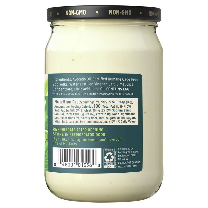 Sir Kensington's Avocado Oil Mayonnaise, 12 fl oz