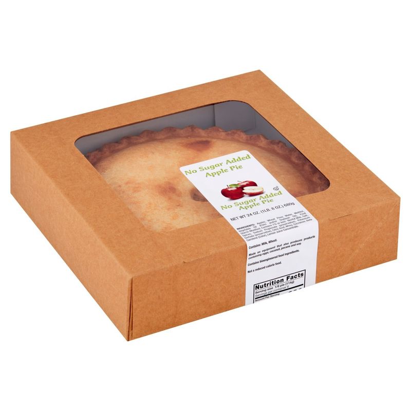 Table Talk Pies Inc. No Sugar Added Apple Pie, 24 oz