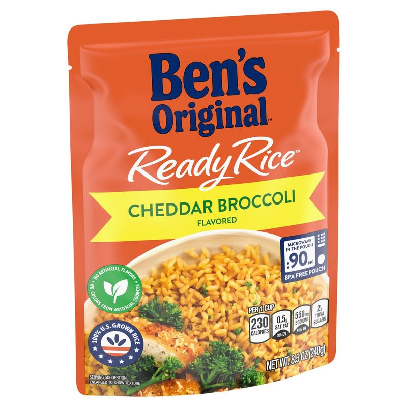 Ben's Original Ready Rice Cheddar Broccoli Flavored, 8.5 oz