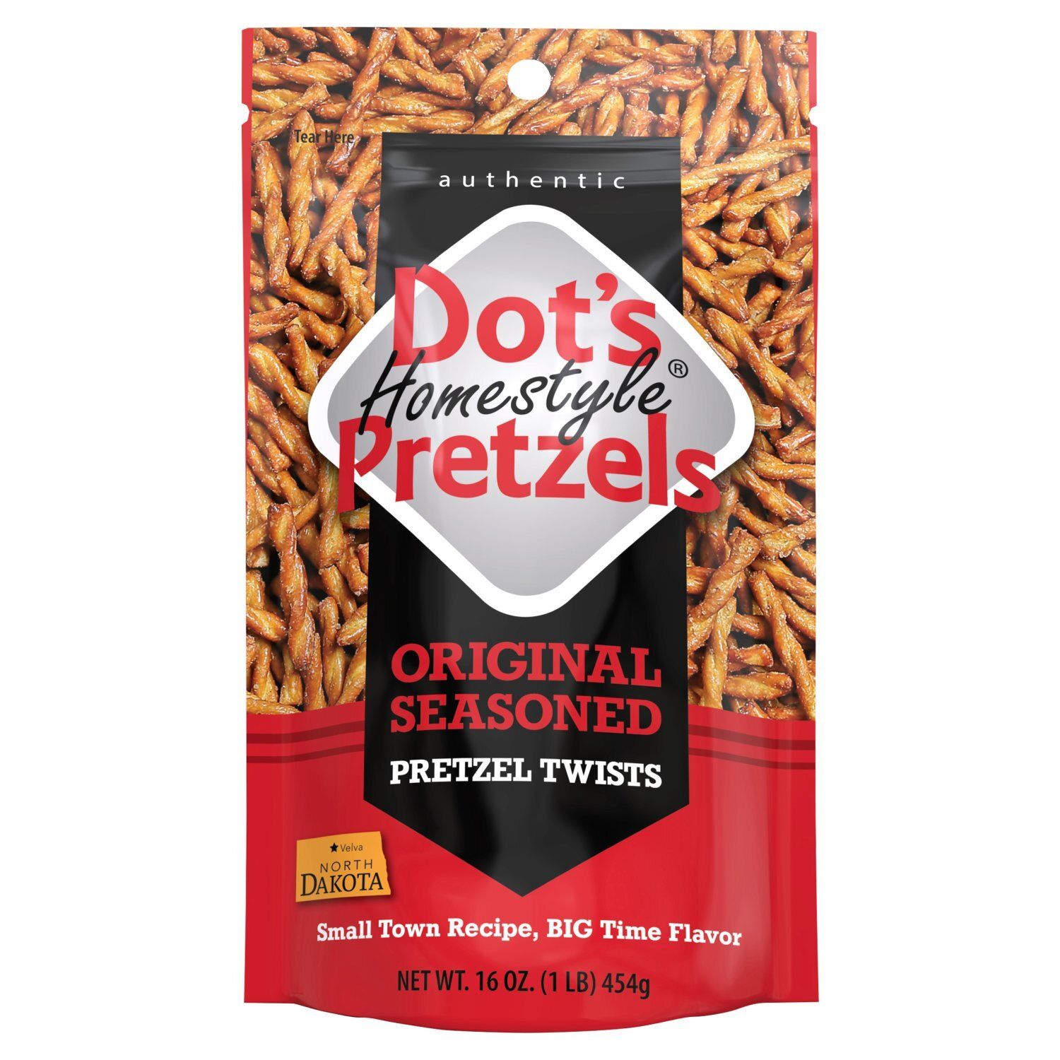 Dot's Homestyle Pretzels Original Seasoned Pretzel Twists, 16 oz