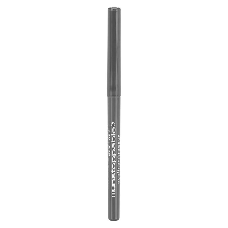 MAYBELLINE NEW YORK Unstoppable 706 Pewter Waterproof Automatic Pencil Eyeliner, 0.01 oz