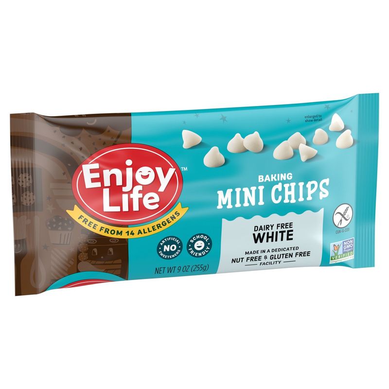 Enjoy Life White Dairy Free Baking Mini Chips, 9 oz