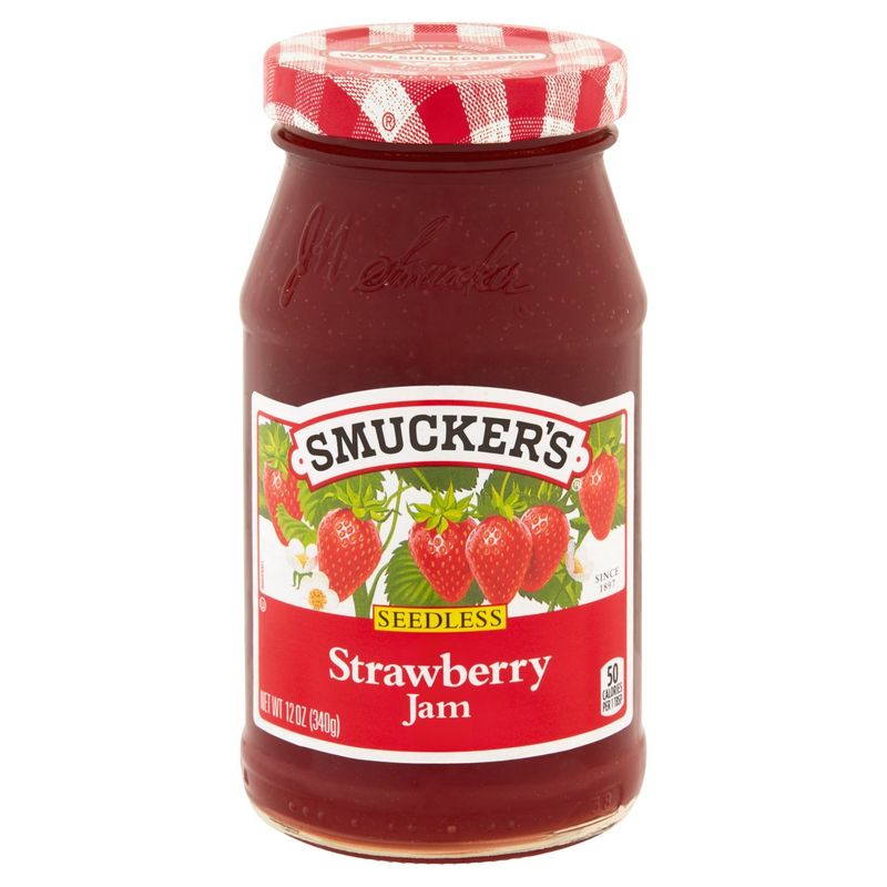 Smucker's Seedless Strawberry Jam, 12 oz