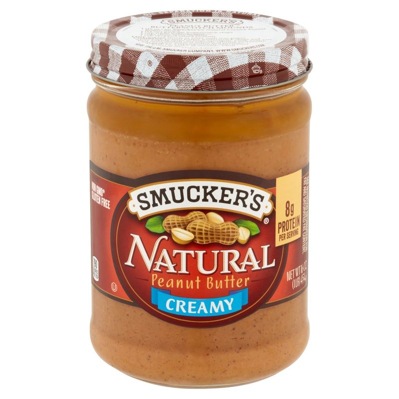 Smucker's Natural Creamy Peanut Butter, 16 oz