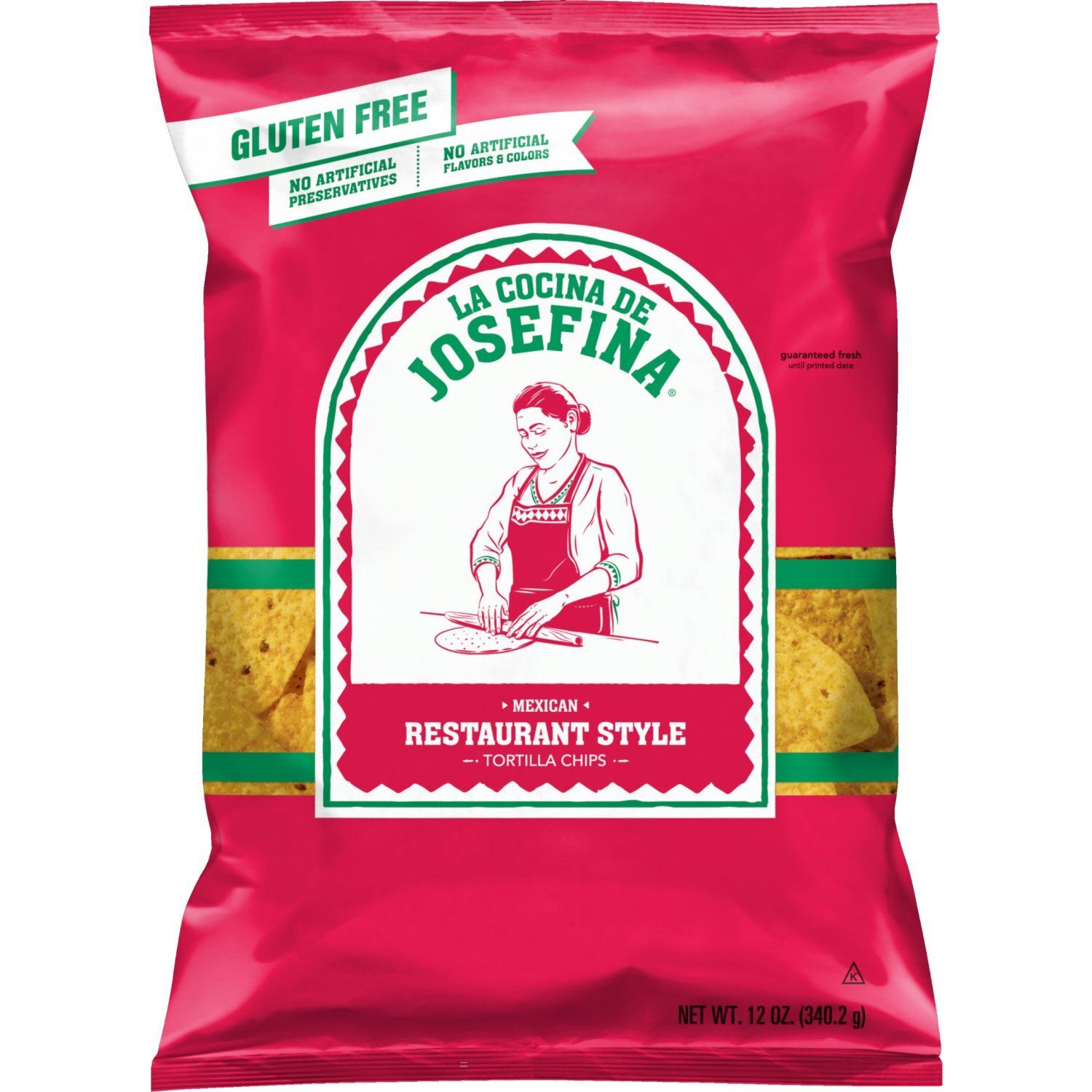 La Cocina De Josefina Tortilla Chips Mexican Restaurant Style 12 Oz
