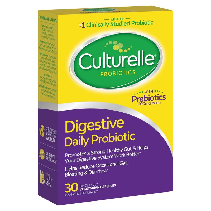 Culturelle Digestive Daily Probiotic Supplement, 30 count