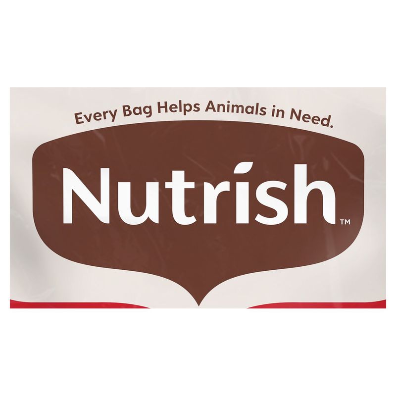 Nutrish Real Beef, Pea &amp; Brown Rice Recipe Complete and Balanced Natural Food for Adult Dogs, 14 lb