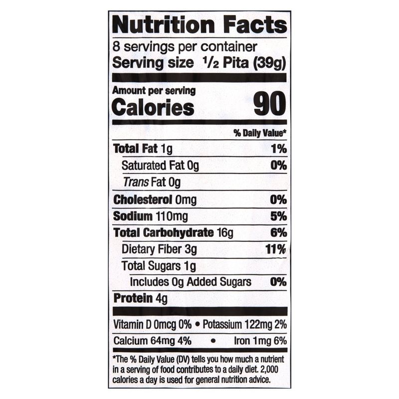 Joseph's Whole Wheat Pita Bread, 4 count, 11 oz