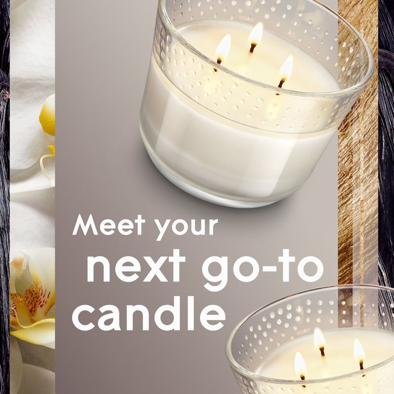 Glade Alluring Sheer Vanilla Embrace Candle, 6.8 oz