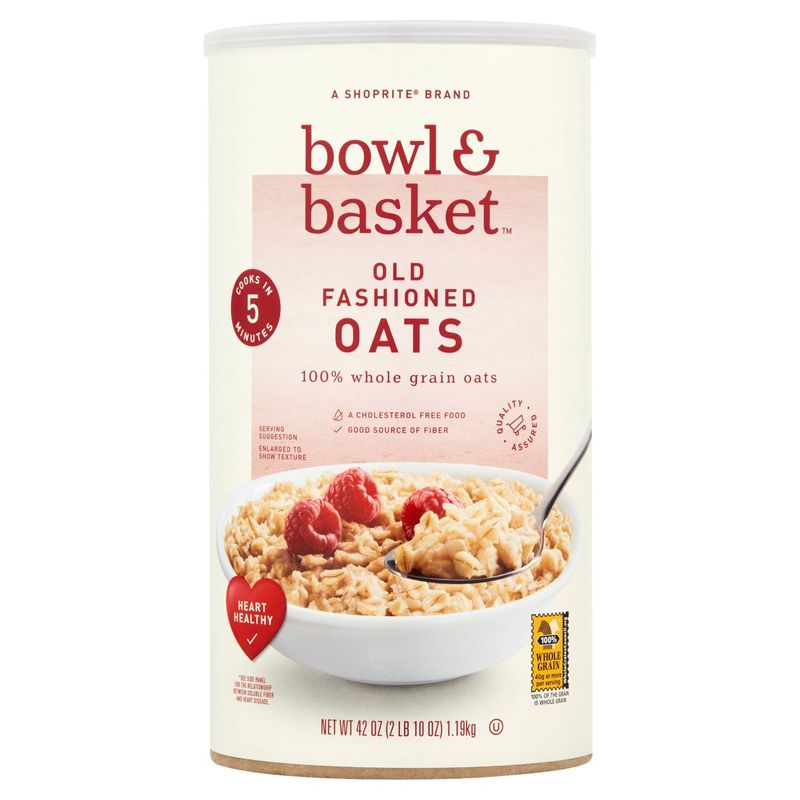 Bowl &amp; Basket Old Fashioned Oats, 42 oz
