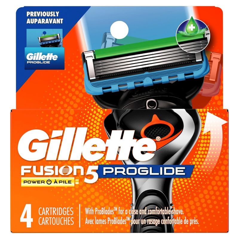 Gillette Fusion5 Proglide Cartridges, 4 count