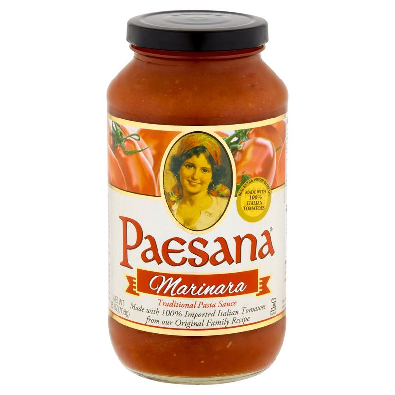 Paesana Marinara Traditional Pasta Sauce, 25 oz
