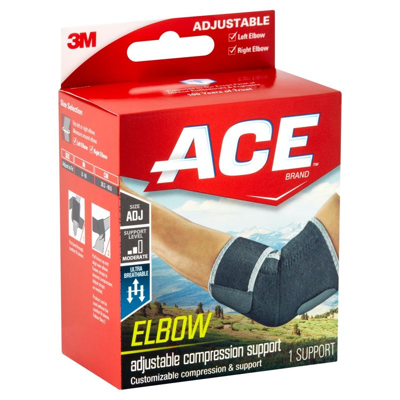 3M Ace Adjustable Compression Elbow Support