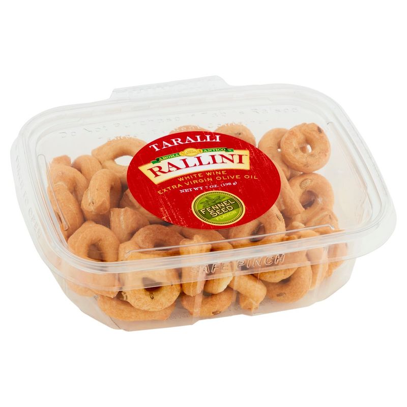 Rallini Fennel Seed Taralli, 7 oz