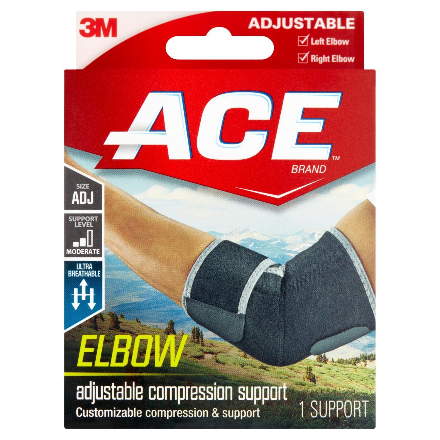 3M Ace Adjustable Compression Elbow Support