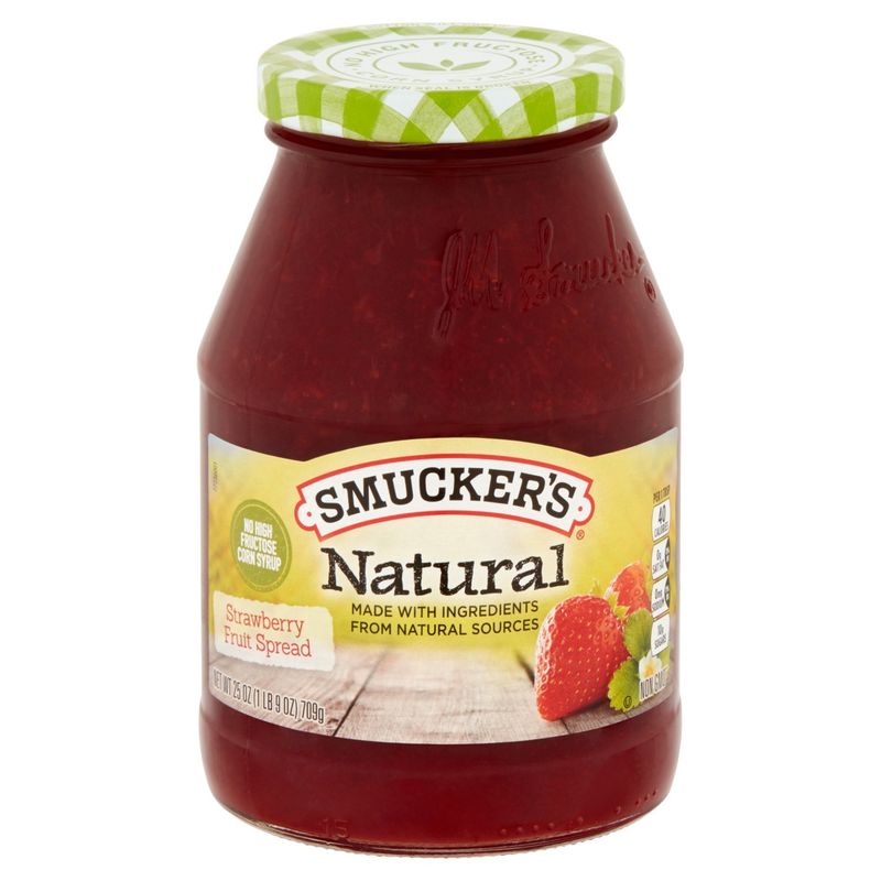 Smucker's Natural Strawberry Fruit Spread, 25 oz