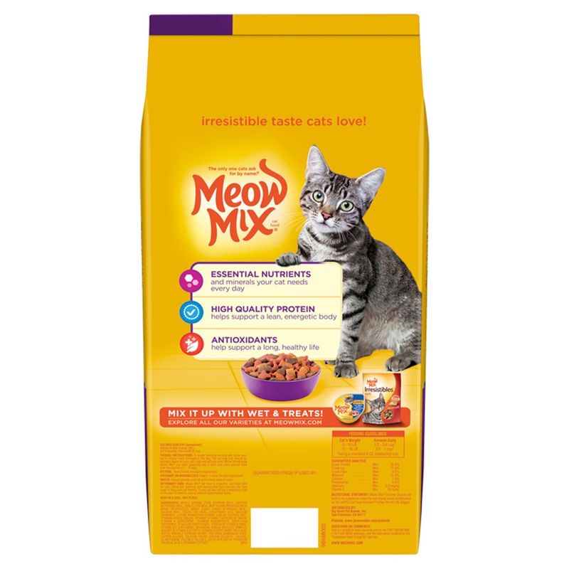 Meow Mix Original Choice Cat Food, 6.3 lb