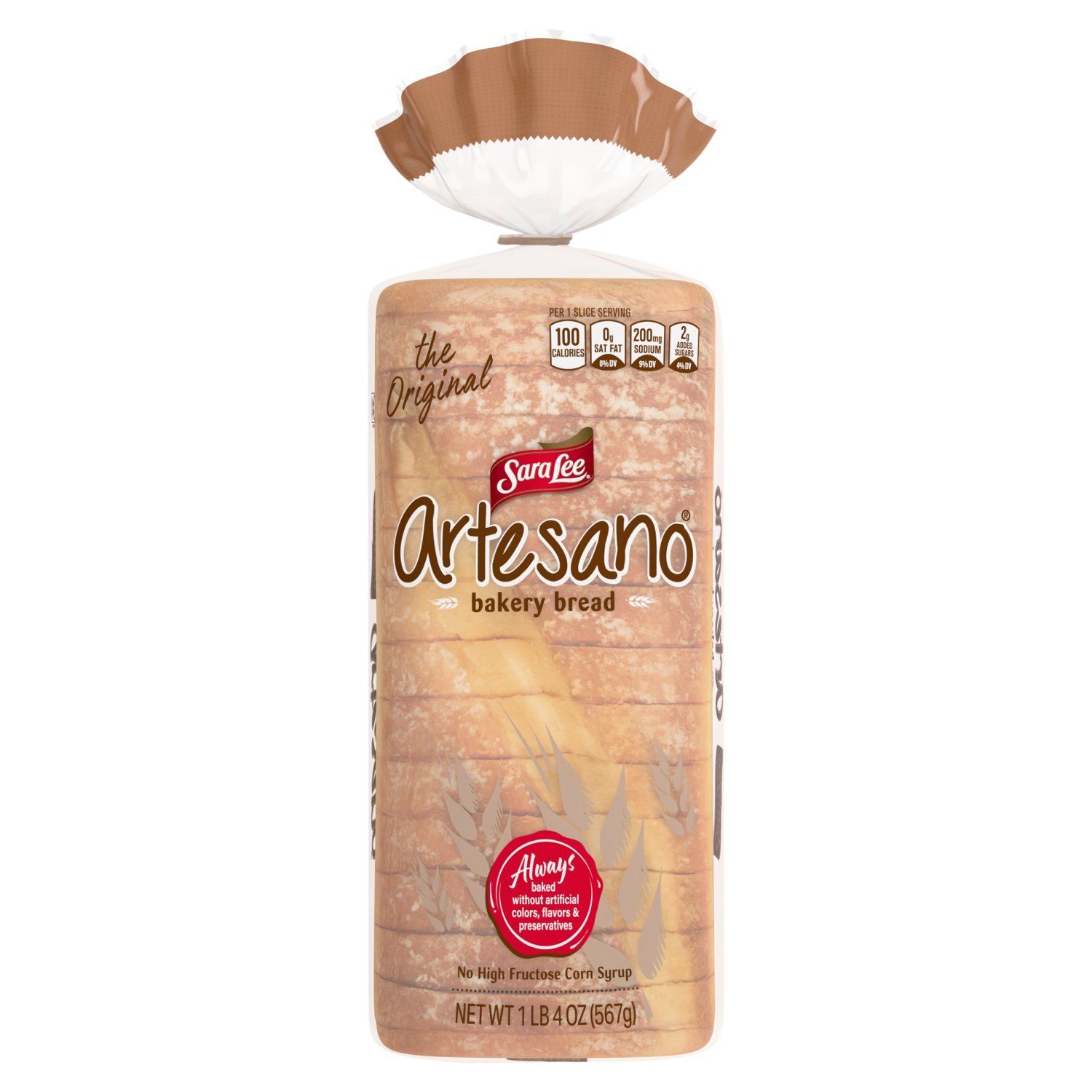 Sara Lee Artesano The Original Bakery Bread, 1 lb 4 oz