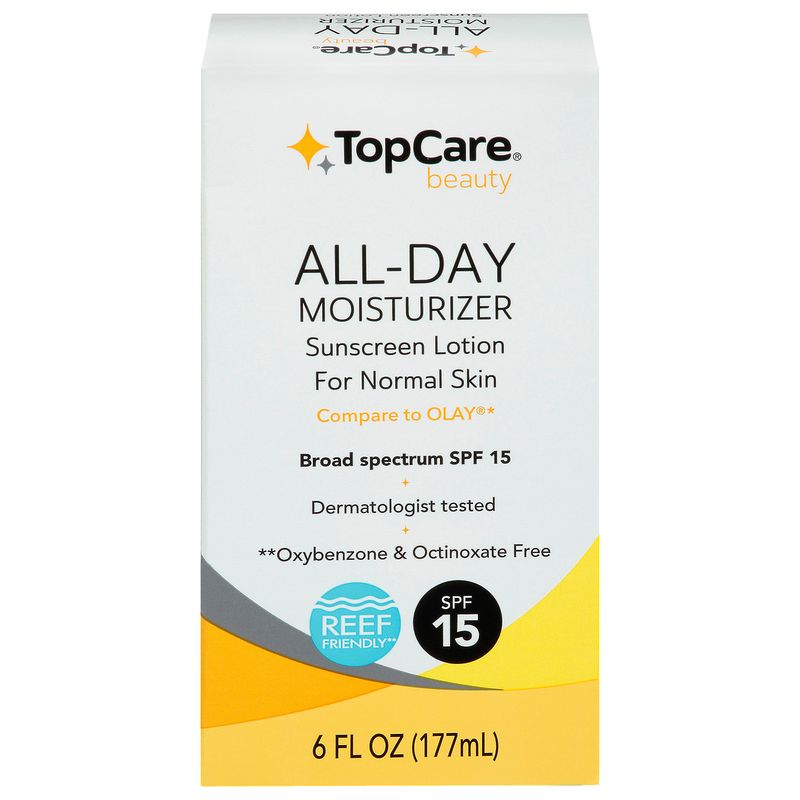 TopCare All Day Moisturizer SPF 15 Sunscreen Lotion
