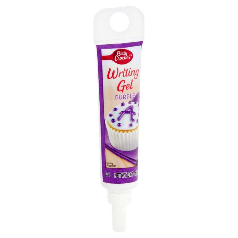 Betty Crocker Purple Writing Gel, 0.67 oz
