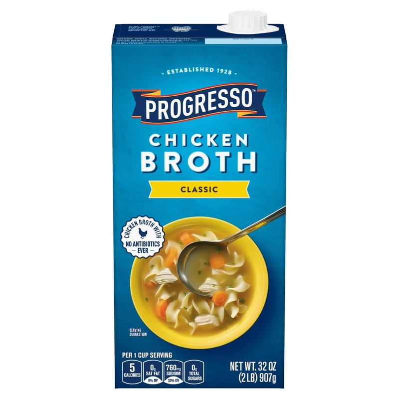PROGRESSO Classic Chicken Broth, 32 oz