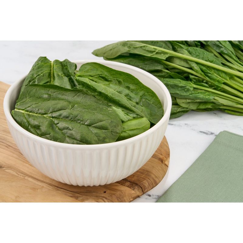 Fresh Organic Spinach, bunch